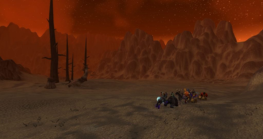 Da Doctas Tour continues through the barren eastern edge of the Burning Steppes