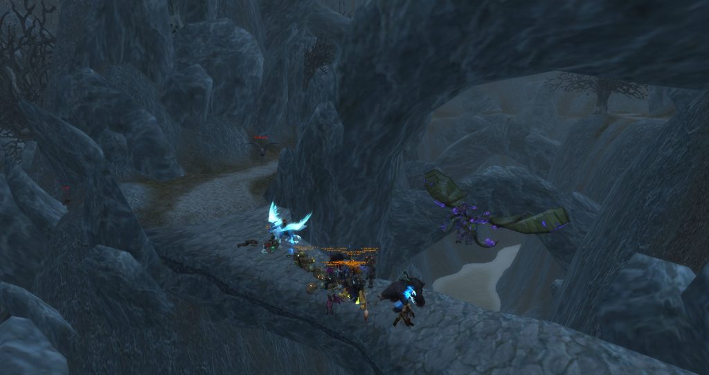 Da Doctas Tour stops on a bridge in Deadwind Pass